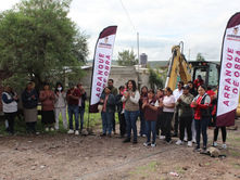 Arranca ayuntamiento de Tochtepec obras de adoquinamiento en San Lorenzo Ometepec