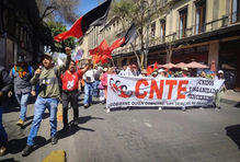 CNTE anuncia huelga nacional y plantón en Zócalo