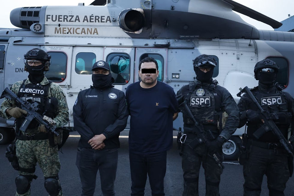 Cae Ramón Ángel, el "R1", presunto autor intelectual del asesinato de Carlos Manzo