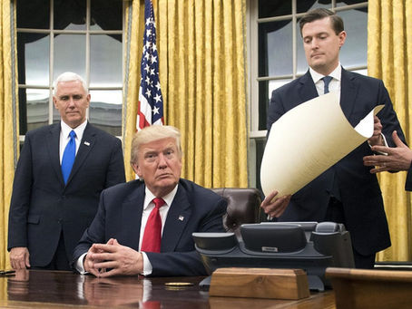 Afirma Trump: Gobiernos de México y Canadá hacen lo que él ordena