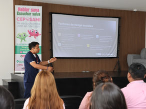 Reciben profesionales poblanos capacitación en salud mental del CEPOSAMI