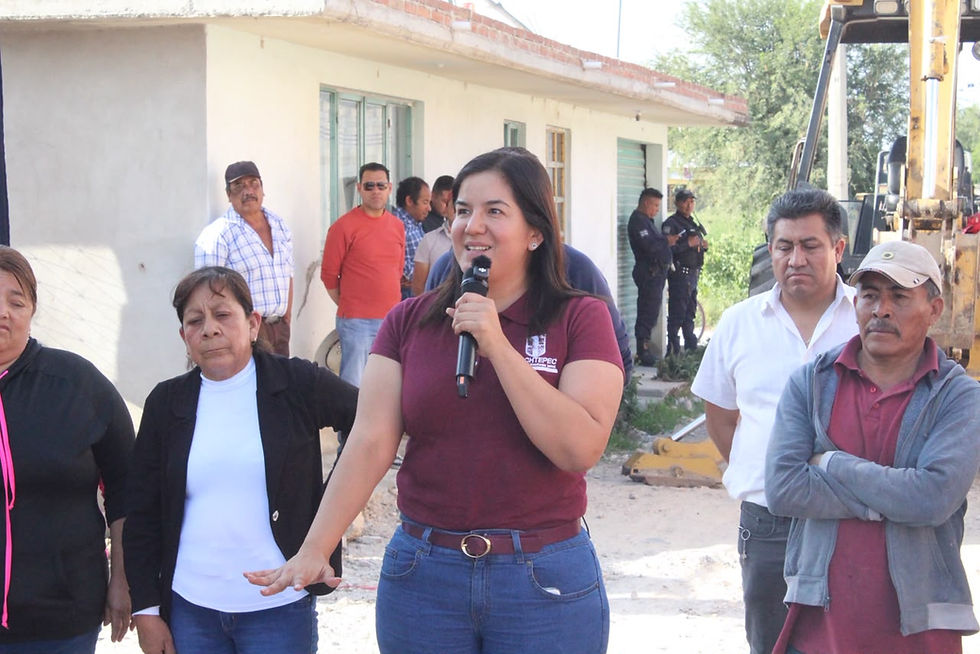 Arrancan obras de adoquinamiento del Ayuntamiento de Tochtepec en San Martín Caltenco