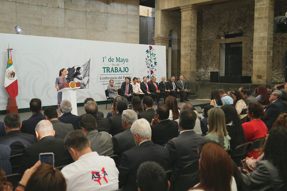 Anuncia Sheinbaum acuerdo para que trabajadores del estado ganen el salario medio del IMSS