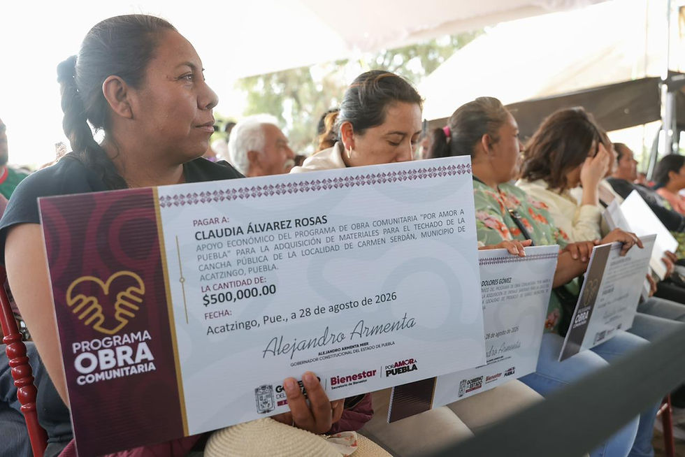 Destina Gobierno estatal 1,500 mdp a más de 6 mil obras comunitarias.