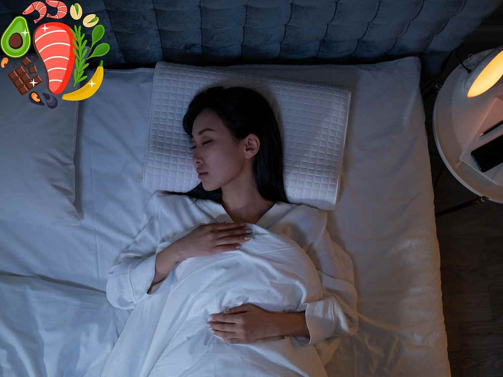 Una dieta rica en magnesio podría ayudarte a dormir mejor. Canva.