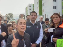 Defiende Sheinbaum su atropellado estilo de dialogo; "No fue regaño a los poblanos, los atendí"