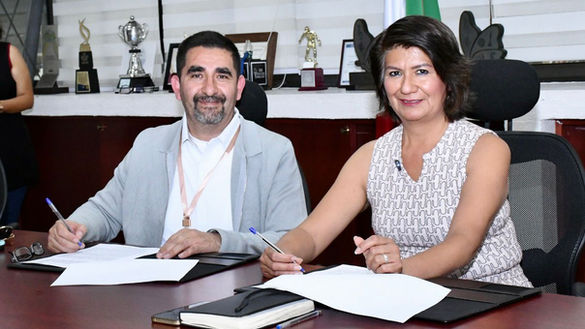 Firma UTH convenio con Asociación Nacional e Internacional de Derechos Humanos