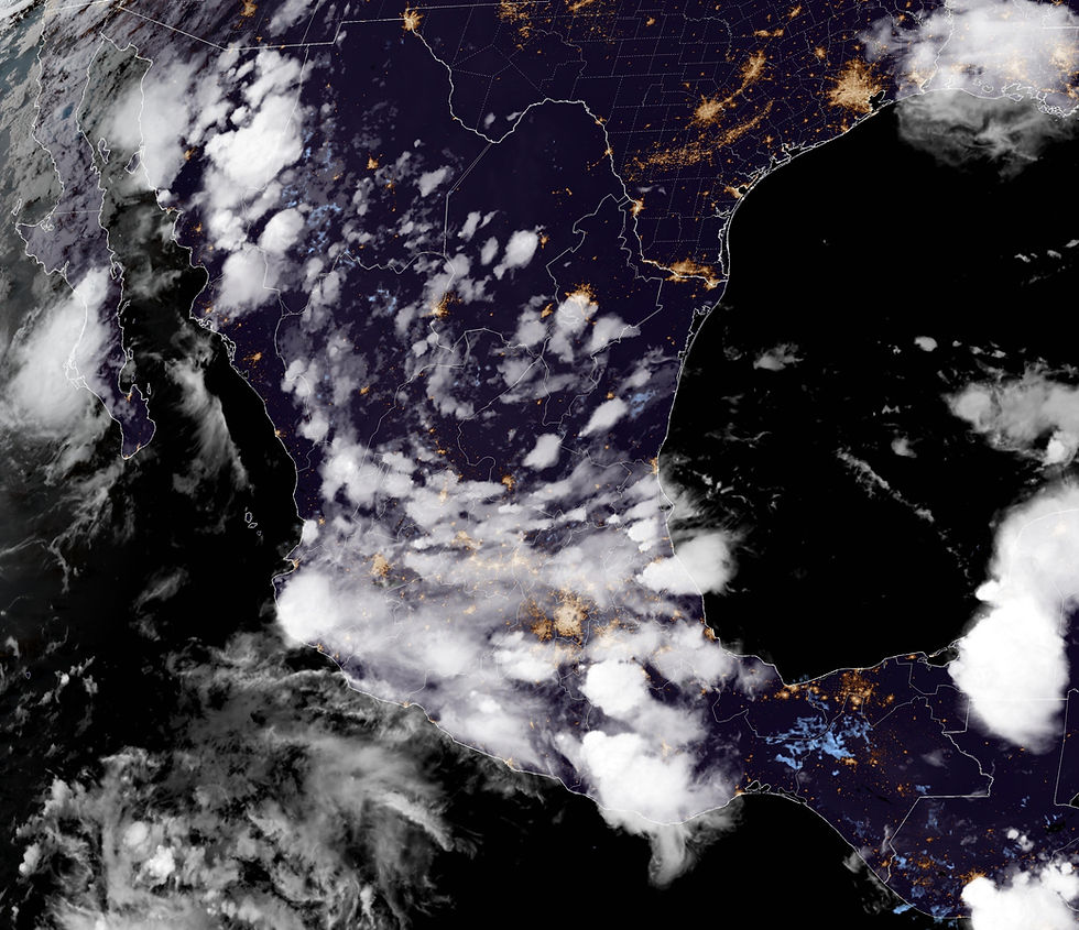 Emite SMN alerta por lluvias intensas y calor extremo del 7 al 10 de septiembre