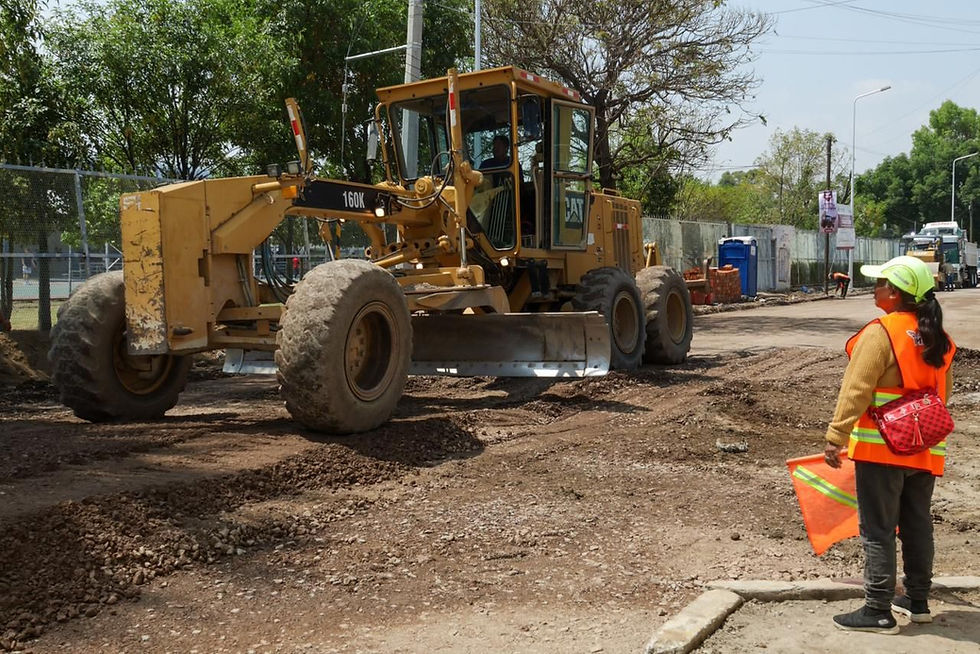 Pepe Chedraui supervisa obras de rehabilitación vial en San Baltazar Campeche