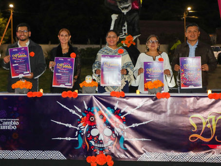 Ayuntamiento de San Andrés Cholula presenta 4to festival Sendero al Mictlán