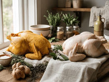 Pollo de piel amarilla o blanca: la diferencia y qué revisar al comprar