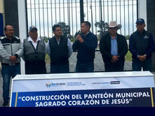 Santa María Tonantzintla inaugura nuevo panteón