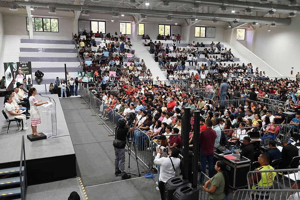 Entrega Gobierno federal apoyos de jóvenes construyendo el futuro en Tamaulipas