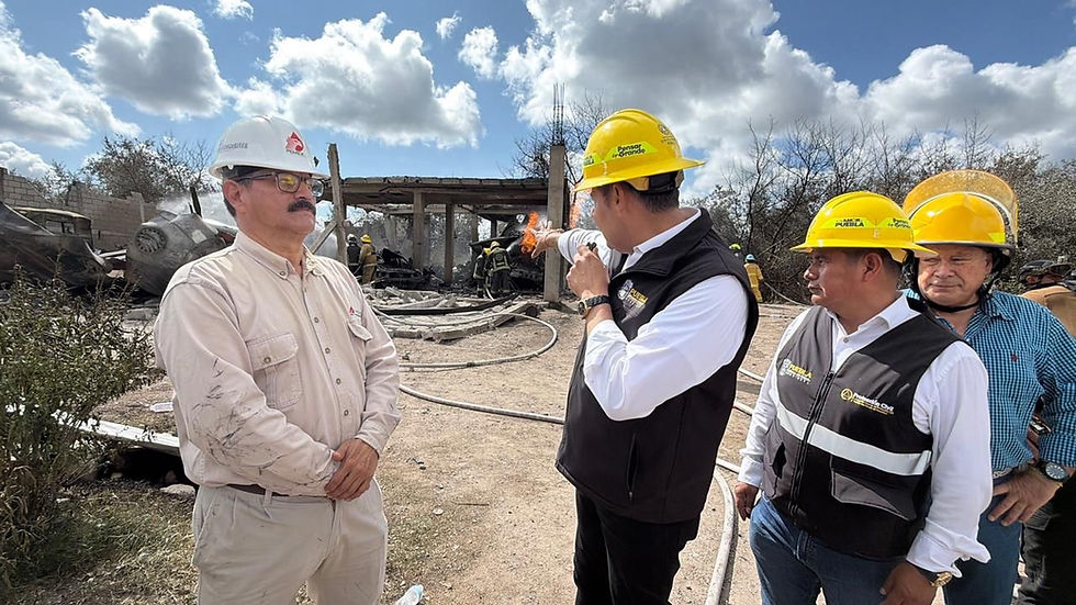 Supervisa Armenta zona de emergencia en Tepeaca