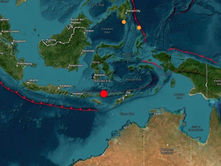Sacude a Indonesia terremoto de 7.7; se activa alerta de tsunami en la región