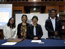 Rectora Cedillo inaugura Coloquio Internacional Bibliotecas Centenarias
