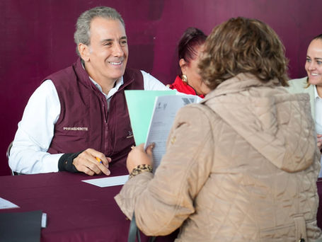 Continúa Pepe Chedraui con la atención de peticiones con el “Día del Pueblo” en San Baltazar Tetela