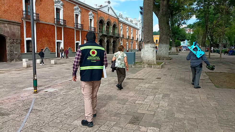 CEPC atiende daños por lluvias intensas en Tlaxcala