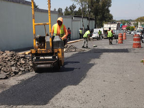 Pepe Chedraui continúa supervisión de trabajos de bacheo en la Ignacio Zaragoza