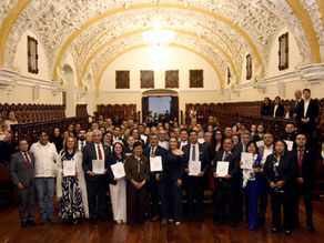 Rectora Cedillo reconoce esfuerzo y compromiso de directivos y secretarios administrativos de la BUAP
