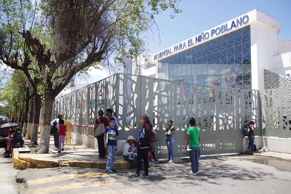 Asume Gobierno de Puebla costos de albergue y alimentación a familiares de pacientes del HNP