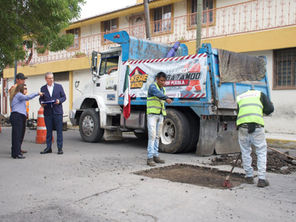 Pepe Chedraui intensifica campaña Bacheando Puebla gracias a recursos obtenidos del programa Estaciónate Aquí