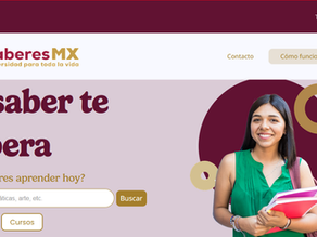 Presenta Sheinbaum saberesmx, plataforma gratuita que promueve el conocimiento