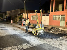 Bacheando Puebla fortalece la infraestructura vial de la capital