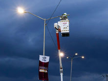 Puebla Brilla llega a Barrio del Alto; Ayuntamiento moderniza 141 luminarias