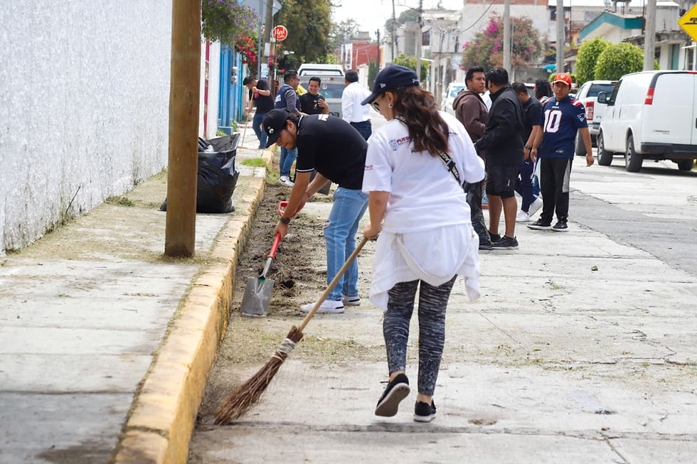 Dice Armenta que la faena es un llamado a trabajar juntos, sociedad y gobierno por Puebla
