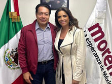 Se reúne Olivia Salomón con Mario Delgado rumbo al 2024