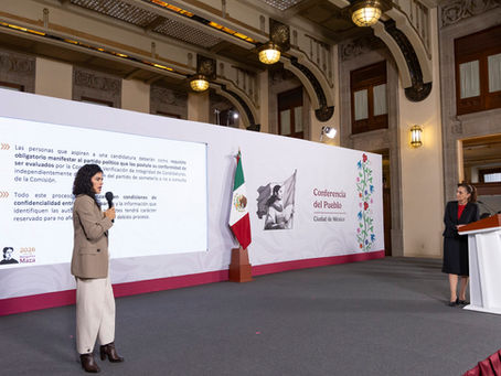 Enviará Sheinbaum propuesta de reforma para evitar candidatos con vínculos a delincuencia organizada