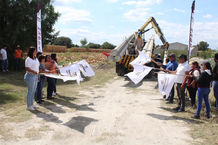 Ayuntamiento de Tochtepec arranca obra de ampliación de red eléctrica en San Martin Caltenco