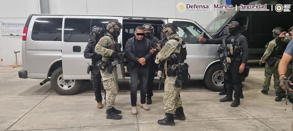 Arrestan a El Tanque, operador del CJNG; lo ligan con la Barredora