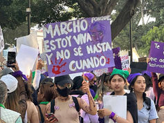 Mujeres demandan justicia; partidos buscan candidatas