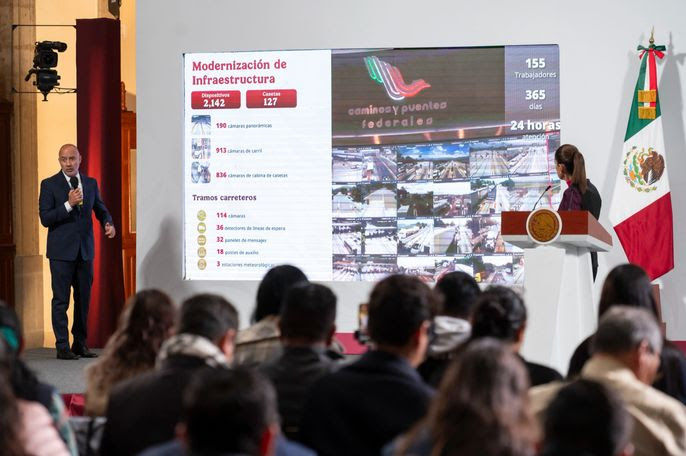 Aumenta vigilancia en autopista México-Puebla con patrullas, helicópteros y drones de la GN