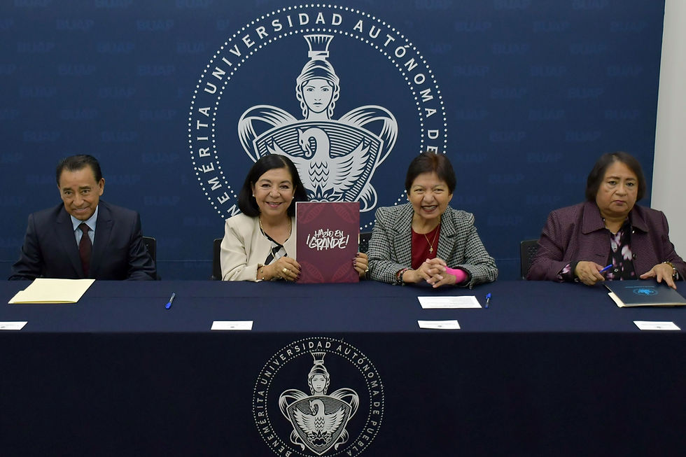 BUAP y CECyTE firman convenio