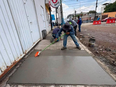 #CallesAl100 continúa trabajos de rehabilitación vial en San Felipe Hueyotlipan