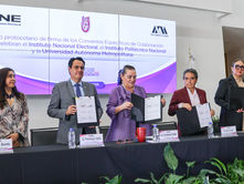 INE y UAM acuerdan producción de tinta indeleble