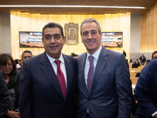 Reconoce Alcalde Chedraui logros de Gobernador Céspedes