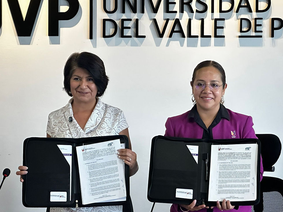 UTH firma alianza con la UVP