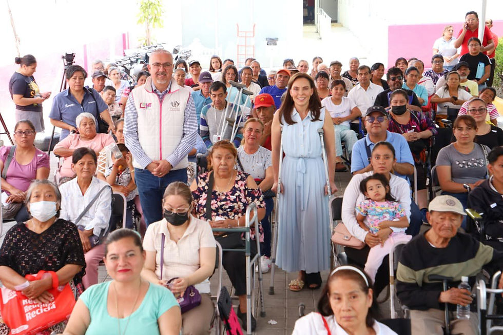 MariElise Budib fortalece la inclusión social con entrega de aparatos funcionales