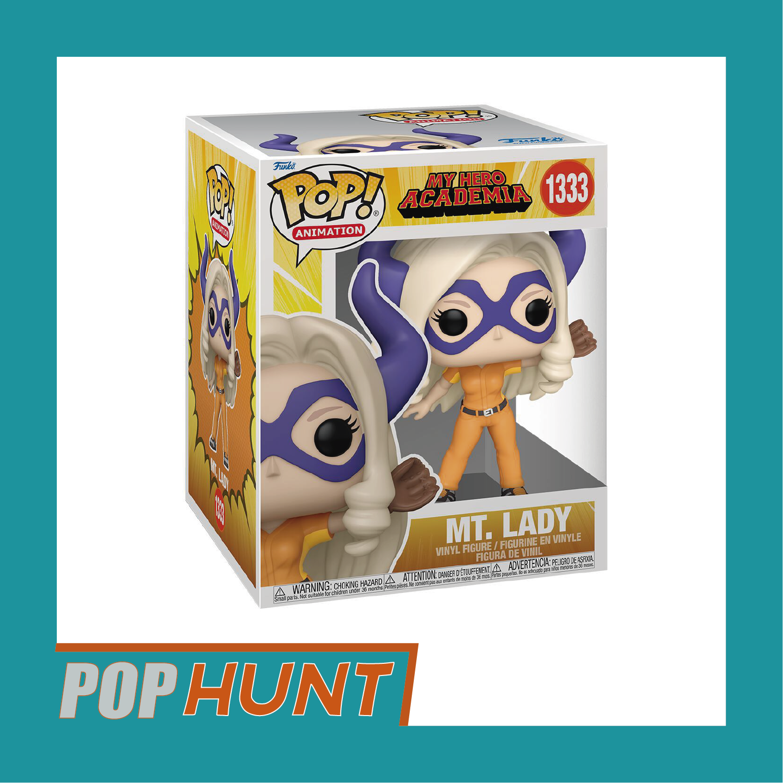 Funko Pop Mt. Lady 1333 My Hero Academia