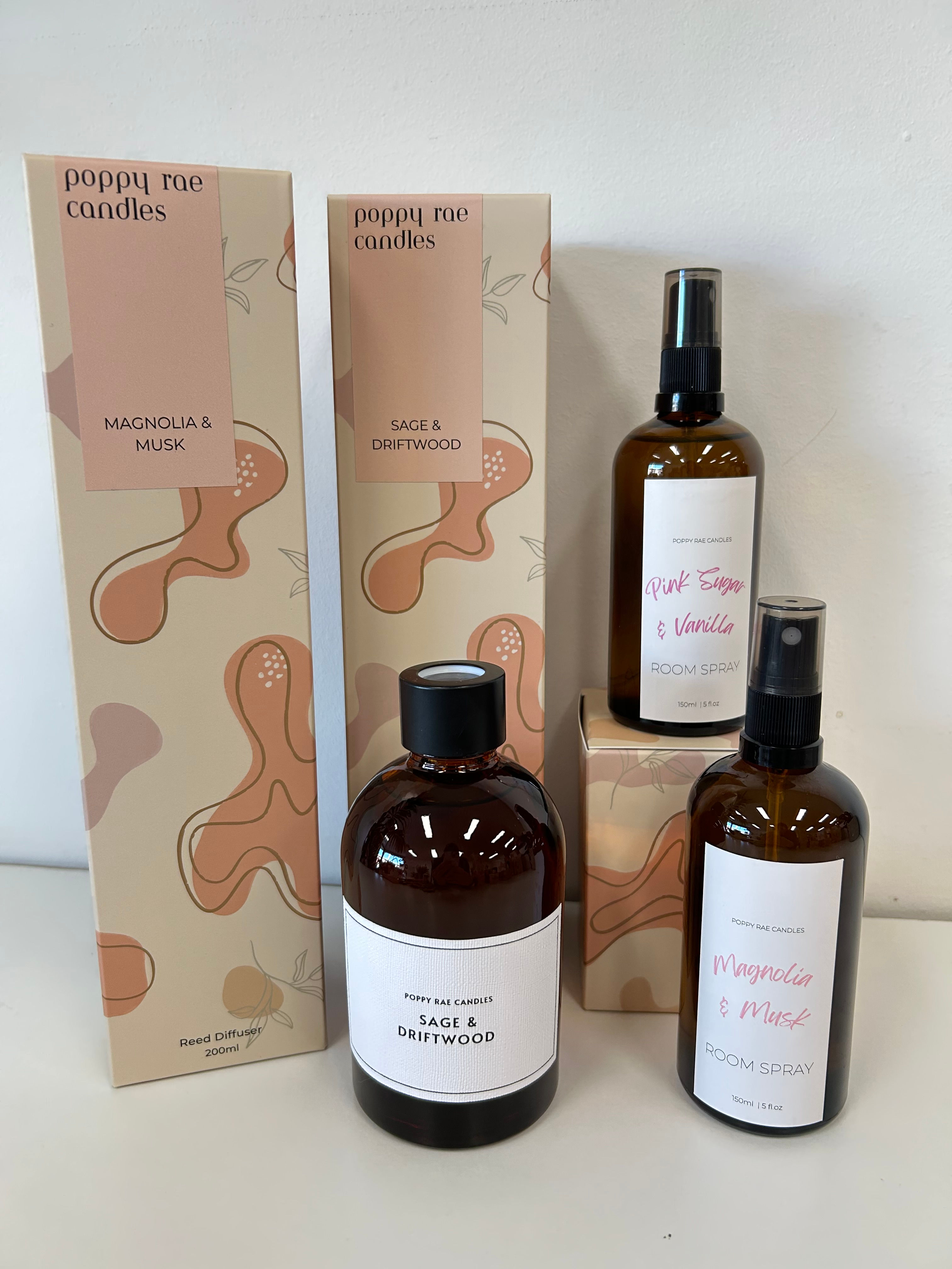 Poppy Rae Room Spray and Diffuser