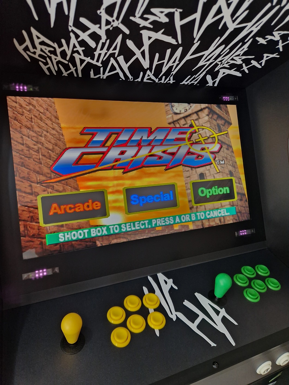 Miniature : Borne d'arcade avec LigthGun RS3