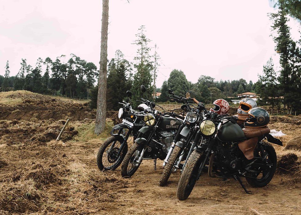 Odyssey motorcycle Colombia