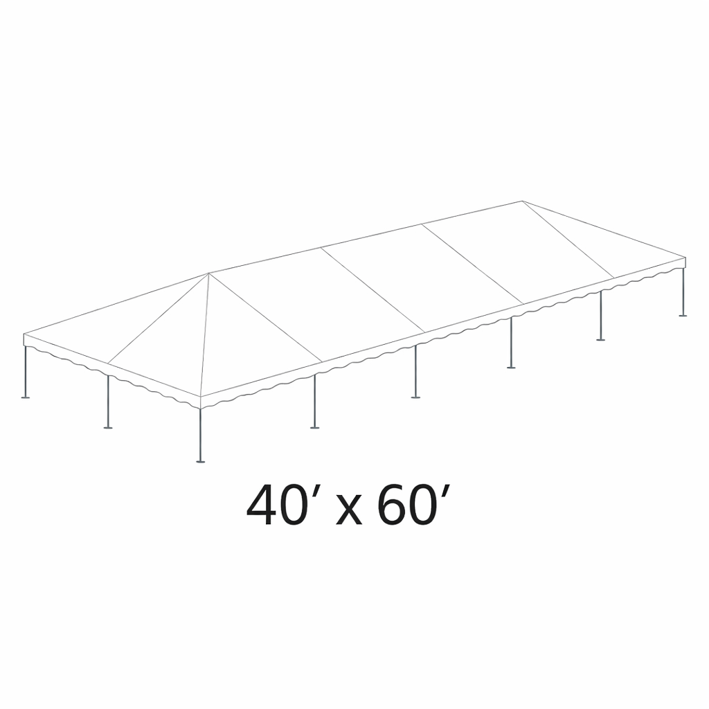 White Top Tent 40x60'