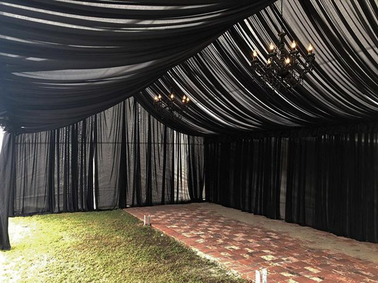 20ft Wide Draped Tents Mysite
