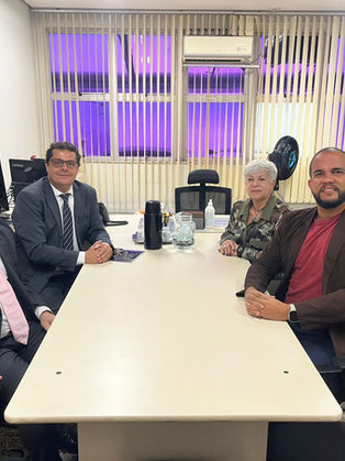 Diretoria da OAB se reúne com Juiz Diretor do Foro de Juiz de Fora para alinhamentos institucionais