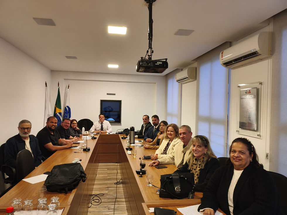 Diretoria da OAB Juiz de Fora se reúne com Conselheiros Estaduais para alinhar demandas da advocacia